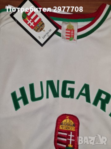 Тениска с надпис Унгария , снимка 2 - Футбол - 35761119