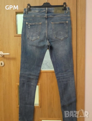 Мъжки дънки Zara slim, снимка 3 - Дънки - 52308884