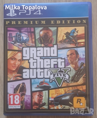 Игра за PS4 Grand Theft Auto V - Premium Edition (PS4) 