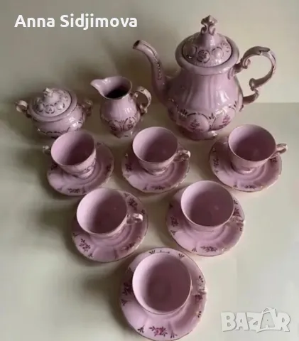 Розов порцелан Чехословакия , снимка 9 - Сервизи - 48105057