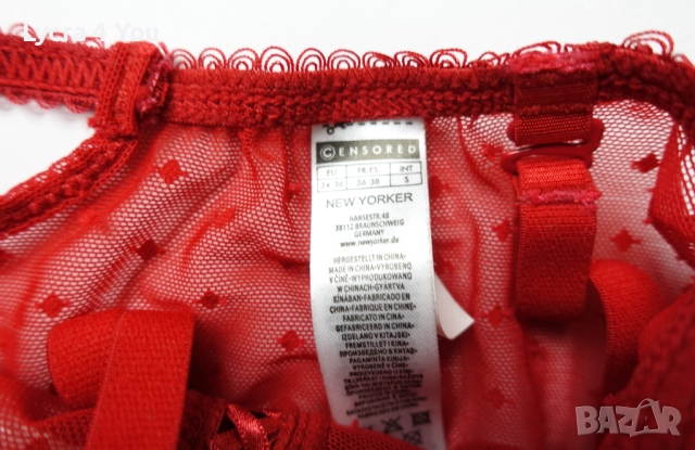 Censored М еротична коледна пола с пух и жартиери, снимка 4 - Бельо - 52369695