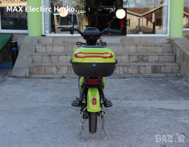 Електрически скутер-велосипед MaxMotors EBZ14 500W - GREEN, снимка 4 - Мотоциклети и мототехника - 41827591