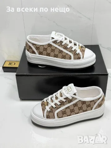 Gucci Дамски Маратонки👟Дамски Спортни Обувки Гучи👟Кецове Код E105, снимка 3 - Кецове - 55795614