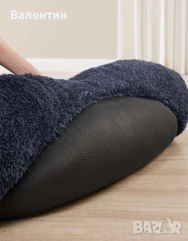 Пухкаво кучешко легло Feandrea диаметър 140см, снимка 5 - За кучета - 53110329