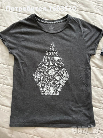 Дамски тениски Volcom, снимка 2 - Тениски - 56177450