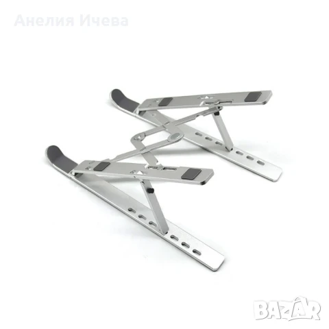 Регулируема стойка за лаптоп със седем степени за височината на екрана, снимка 3 - Части за лаптопи - 50956196