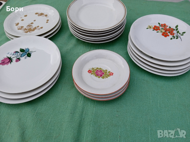 Порцелан ГДР/ГФР/Български, снимка 6 - Чинии - 36264303