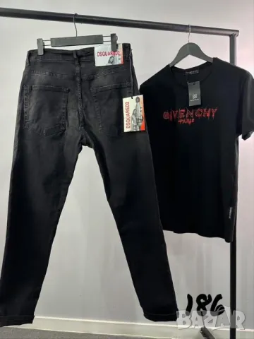 DSQUARED мъжки дънки КОД 186, снимка 2 - Дънки - 49251394