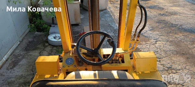 Мотокар "Портос"(Porthos) 5т, нови гуми, нов акумулатор, ново хидравлично масло, снимка 12 - Индустриална техника - 50533772