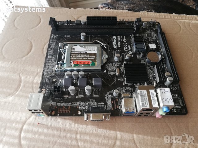 Дънна платка ASRock H81M-VG4 Socket LGA1150, снимка 2 - Дънни платки - 44216904