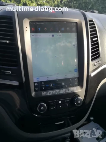 Hyundai Santa Fe 2 2006 - 2012 9.7 Мултимедия Навигация Android, снимка 4 - Аксесоари и консумативи - 50068666
