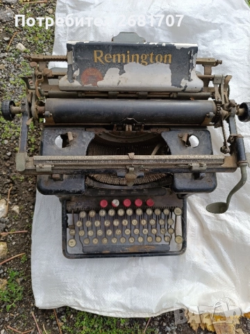  печатна машина Remington , снимка 7 - Антикварни и старинни предмети - 52354993