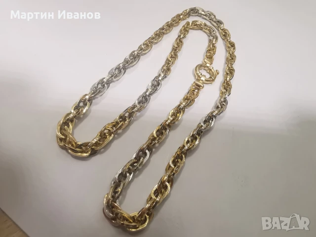 Златен синджир олимпиада , снимка 5 - Колиета, медальони, синджири - 50575399