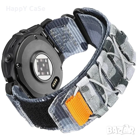 MILITARY QUICKFIT Каишка за Garmin Fenix/Instinct/Enduro/Epix/Quatix/Tactix, снимка 4 - Каишки за часовници - 51454620