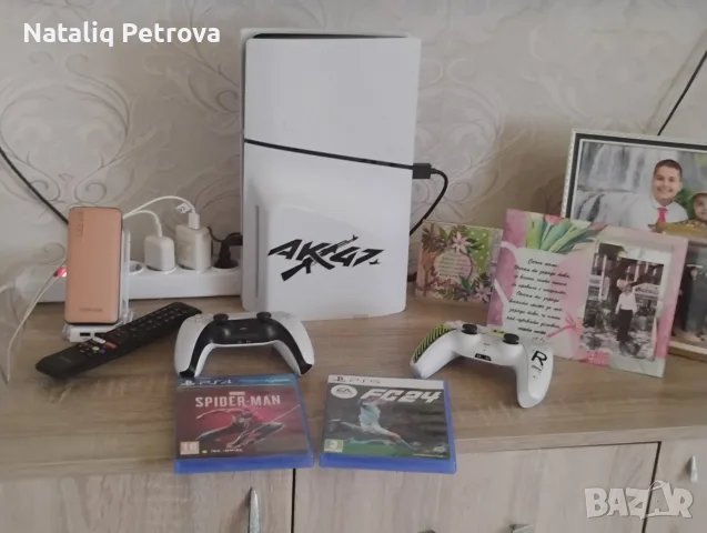 продавам SONY PS5 -1TB C-Chassis, White, снимка 3 - PlayStation конзоли - 55826891
