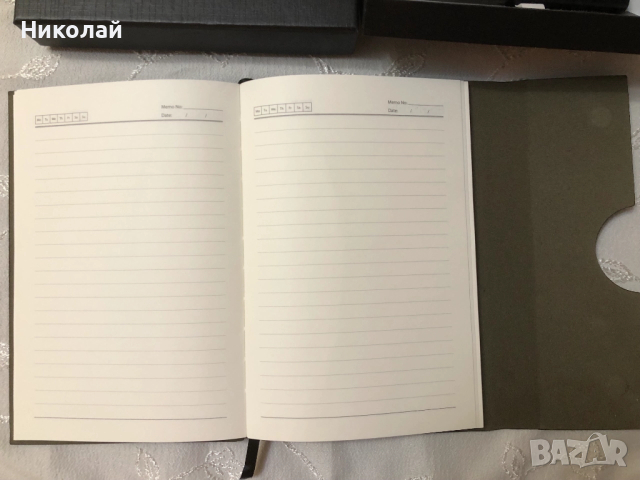 Луксозни бизнес аксесоари F. Bartholdi – бележник /тефтер и химикалки в подаръчни кутии, сертификат, снимка 7 - Ученически пособия, канцеларски материали - 52682186