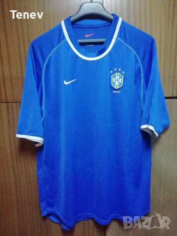 Brazil Nike 2000-2001 оригинална тениска фланелка Бразилия размер L, снимка 1 - Тениски - 41920185