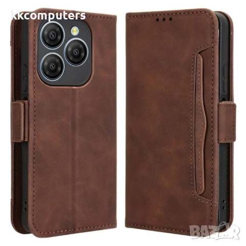 Blackview Shark 9 5G2 Magnetic Wallet2 Кожен Калъф и Протектор, снимка 4 - Калъфи, кейсове - 53242288
