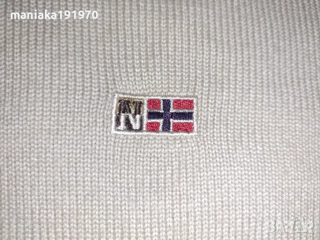 NAPAPIJRI Men's Damavand sweater (L) мъжки пуловер мерино 100% Merino Wool , снимка 5 - Пуловери - 47755109