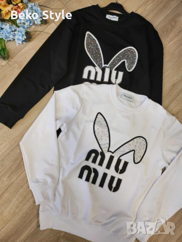 Дамски памучни блузи MiuMiu