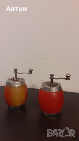 Стара мелничка за черен пипер., снимка 10 - Антикварни и старинни предмети - 33486471