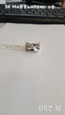 Сребърен Пръстен 3.98гр 04633-25/1