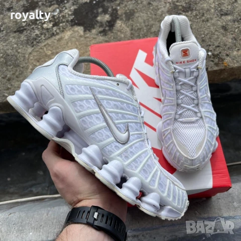 Nike Shox TL White Спортни Маратонки 36-46 Номер 