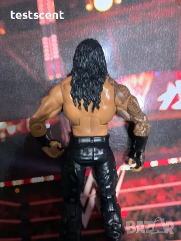 Екшън фигура WWE Roman Reigns Роман Рейнс ELITE SERIES Bloodline mattel figure елит, снимка 9 - Колекции - 49171366