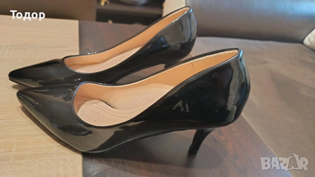 Дамски обувки с ток 41номер