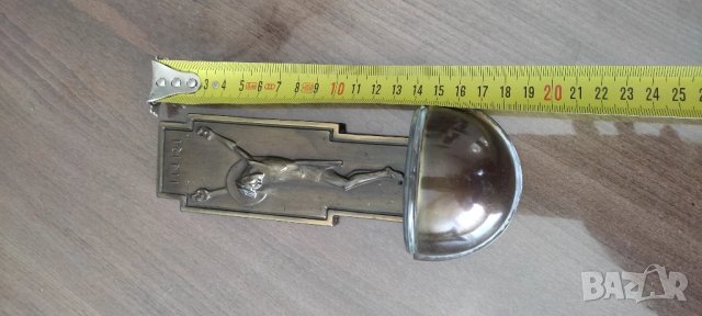 Ретро съд за светена вода* Църковна утвар* Окачва се на стена, снимка 5 - Антикварни и старинни предмети - 51036629