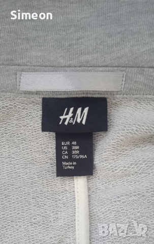 Мъжко Сако H&M, снимка 3 - Сака - 44605986