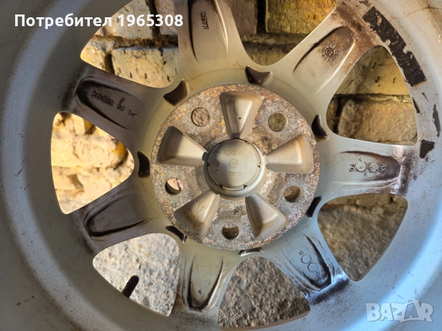 Лети джанти 15цола 5х112 с зимни гуми , снимка 6 - Гуми и джанти - 52105833