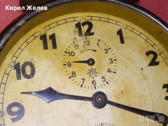 JUNGHANS PREMIERE QUALITE Стар ЦАРСКО ВРЕМЕ КОЛЕКЦИОНЕРСКИ НЕМСКИ БУДИЛНИК ЮНГХАНС РЯДЪК МОДЕЛ 43627, снимка 13 - Антикварни и старинни предмети - 44466440