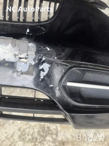 Предна броня черна ОРИГИНАЛНА за BMW БМВ 1 серия F20 F21 Sport 7272568 2014, снимка 10 - Части - 48296341