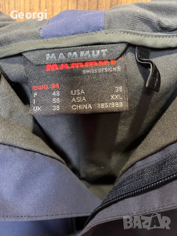 Mammut ски панталон с тиранти, снимка 3 - Зимни спортове - 52097673