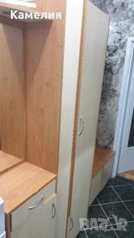 Голямо Портманто за коридор (антре), гардероб, обувки, шкаф, огледало, снимка 3 - Портманта - 53400517