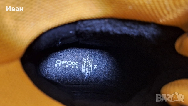 Продавам нови водоустойчиви детски боти Geox 34 номер , снимка 5 - Детски боти и ботуши - 53754409