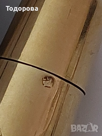 RRR-Златна 14к писалка PARKER(Паркер)солидно злато 14 к , снимка 9 - Други - 52126983