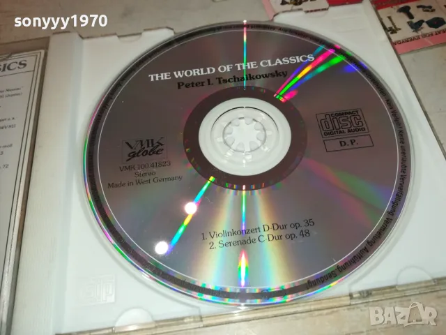 PETER I. TSCHAIKOWSKY ORIGINAL CD-MADE IN WEST GERMANY 3010241041, снимка 10 - CD дискове - 47770950