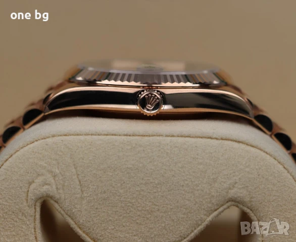 Rolex Day Date President Gold Green Roman Dial , снимка 10 - Мъжки - 51313167