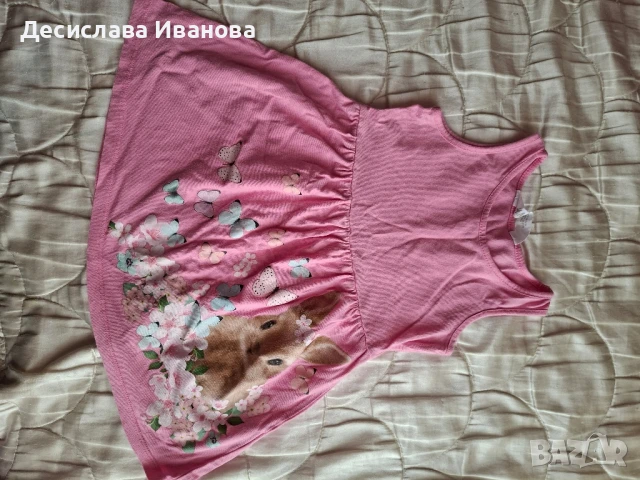 4 бр. рокли за ръст 86 см., снимка 5 - Бебешки рокли - 50496117