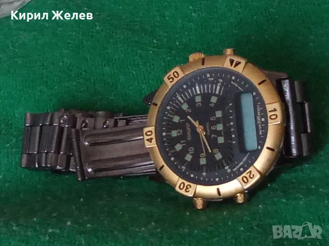 SHURP QUARTZ WATER RESISTANT 30m. МОДЕРЕН ДИЗАЙН МЪЖКИ ЧАСОВНИК ПЕРФЕКТЕН МНОГО КРАСИВ СТИЛЕН 33244, снимка 16 - Мъжки - 38713343