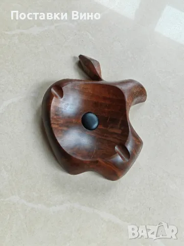 Арт пепелник от орех, снимка 3 - Табакери - 47578340