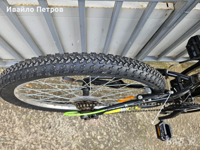 Велосипед 24 цола B'TWIN-шест месеца гаранция, снимка 9 - Велосипеди - 53689963