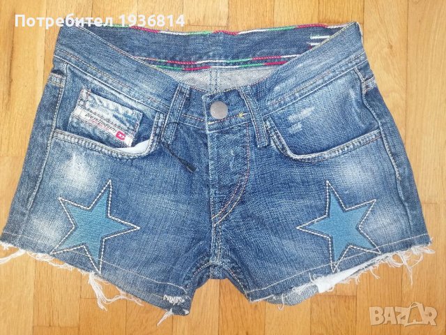 Нови къси дънкови панталонки Diesel 36