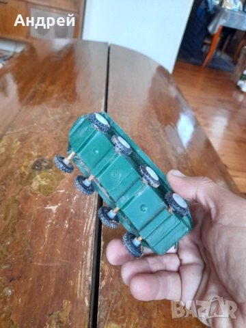 Стара детска играчка танк #2, снимка 6 - Колекции - 52091383