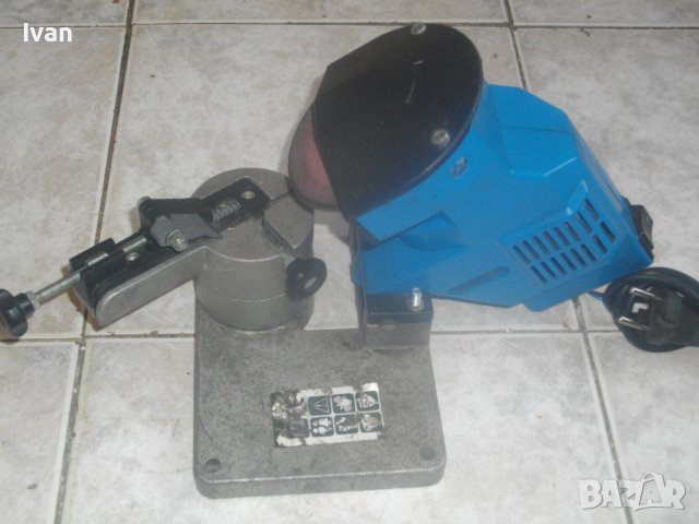 GUDE GS650-85W/ф100mm-Немска Профи Ел.Машина Заточване На Вериги-Регулируем Наклон 0-35 Градуса, снимка 3 - Други инструменти - 41957506