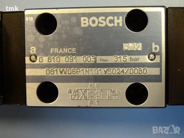 Хидравличен разпределител BOSCH 0810 091 003 directional control valve, снимка 2 - Резервни части за машини - 42364449