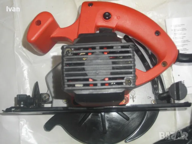 НОВ Немски Електрически ръчен ЦИРКУЛЯР 1200 вата Пълен комплект Реже 55 мм ф160мм ProWork PHS1200, снимка 15 - Други инструменти - 47275495