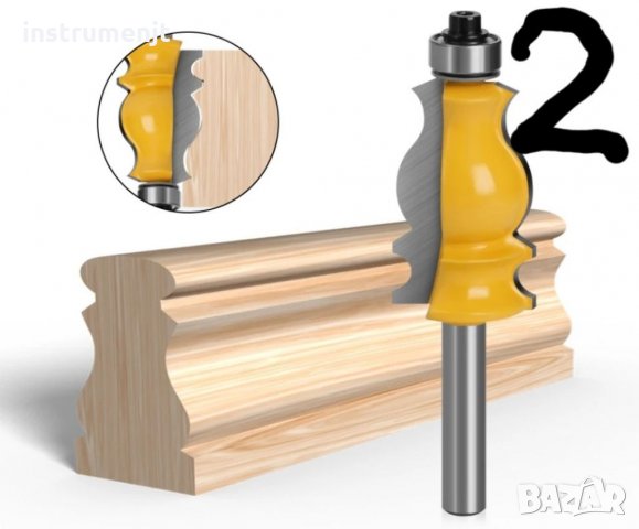 Фрезери за декорации 8 мм опашка, снимка 5 - Други инструменти - 25323027